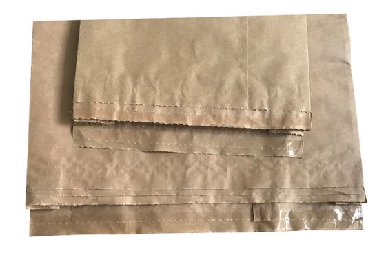 Buğday Unu Çok Duvarlı Kraft Kağıt Torbalar 10kg 25kg 50kg Nem Koruması