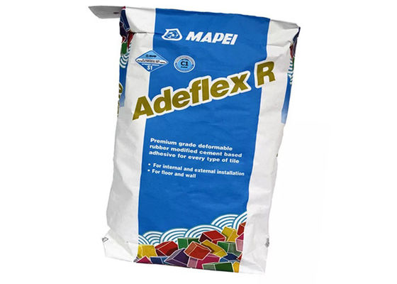 20kg 25kg Çok Duvarlı Kraft Kağıt Torbalar Seramik Karo Yapıştırıcı Ambalaj