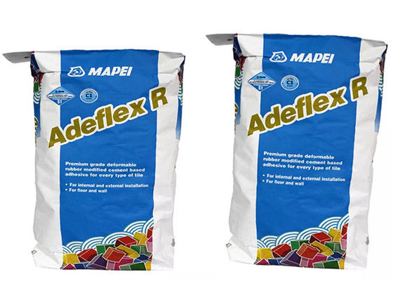 20kg 25kg Çok Duvarlı Kraft Kağıt Torbalar Seramik Karo Yapıştırıcı Ambalaj