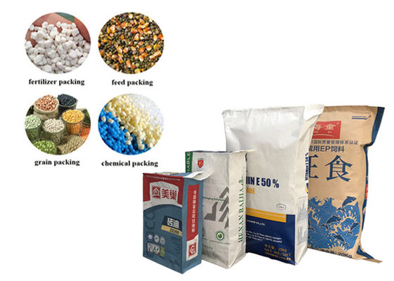 Ekmek Buğday Unu Paketleme Torbası Kraft Kağıt Torba Özel Logo