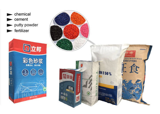 120 g/m2 Yapıştırılmış Valf Çok Duvarlı Kağıt Torbaları