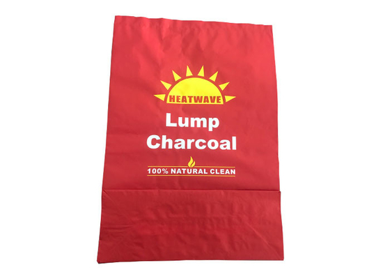 Güçlü Yük Diyaframlı Kağıt Torba Kapasitesi Barbekü 5kg Kömür Torbaları