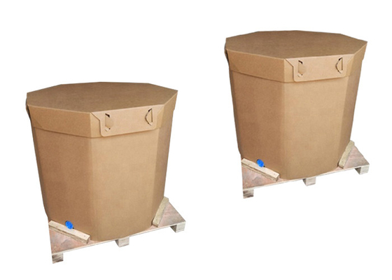 Kübik 1000l IBC Tank Hindistan Cevizi Yağı Sıvı Paket Kağıt IBC Tote Line Bag ile