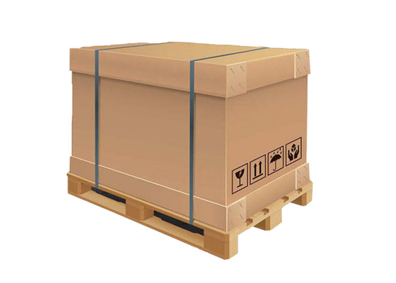 220l 1000l Kağıt Sıvı Paket IBC Tank Konteyner Vanalı