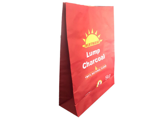 Çok Duvar Kömür Kağıt Paketleme Torbaları 20lb 50lb