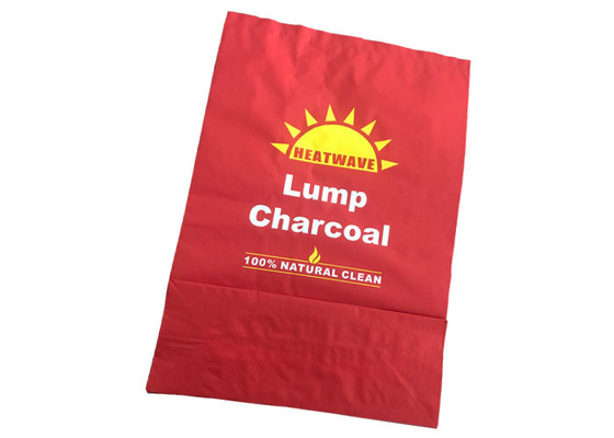 Kömür Paketleme İçin Özel Logo Baskı Kraft Kağıt Paketleme Torbaları